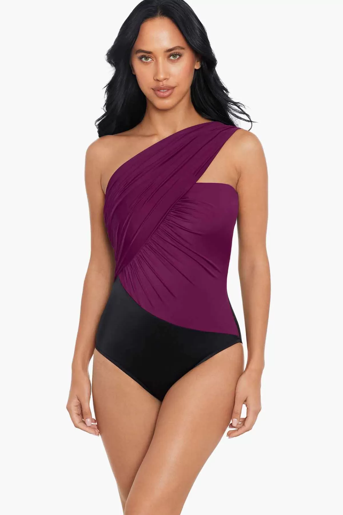 Miraclesuit Colorblock Goddess One Piece Swimsuit | Women Bandeau