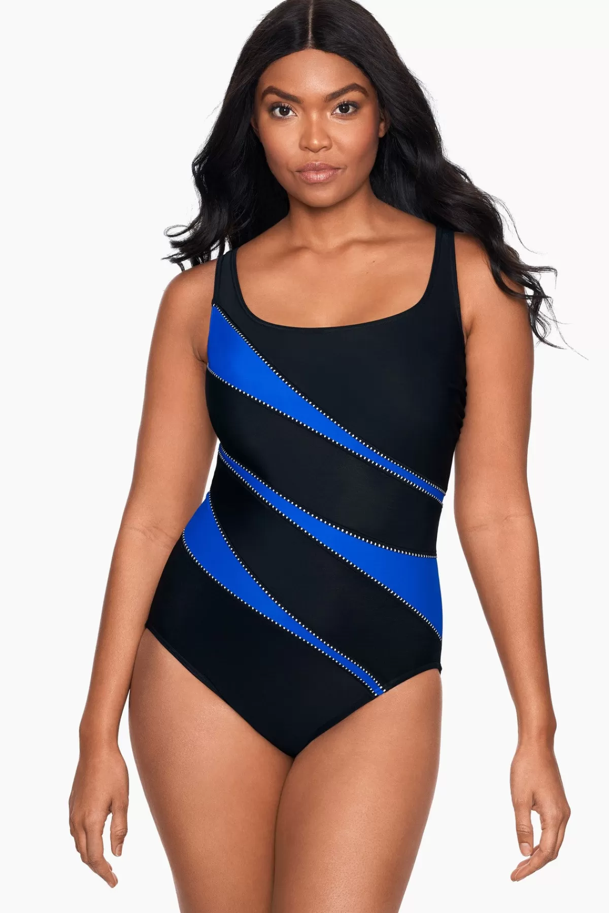 Miraclesuit Colorblock Helix One Piece Swimsuit Dd-Cup | Women One Piece
