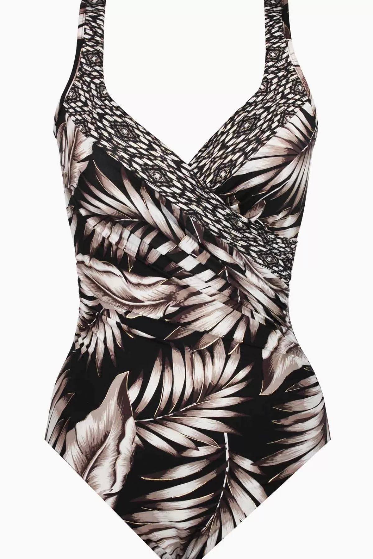 Miraclesuit Oasis Colorblock It'S A Wrap One Piece Swimsuit | Women One Piece