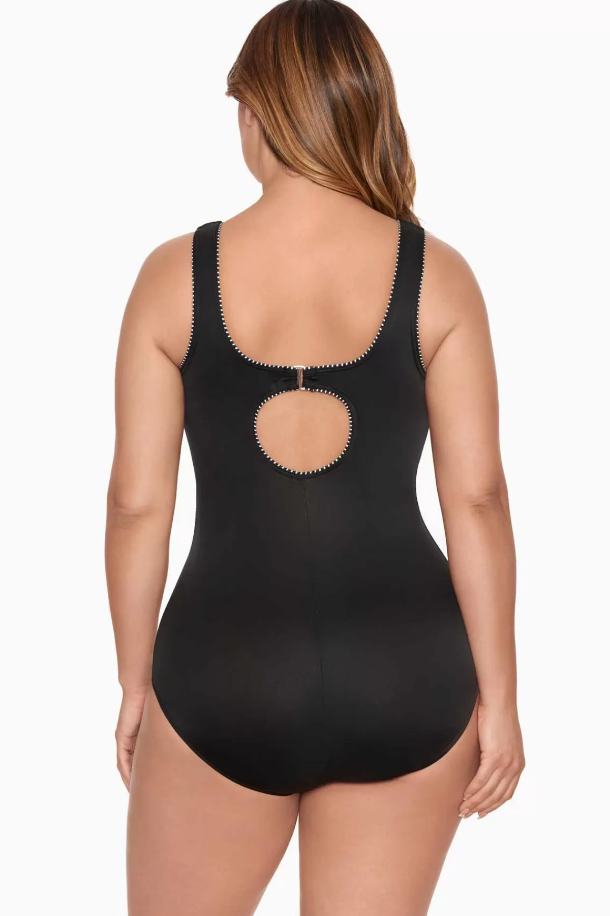 Miraclesuit Plus Size Colorblock Touche One Piece Swimsuit | Women One Piece