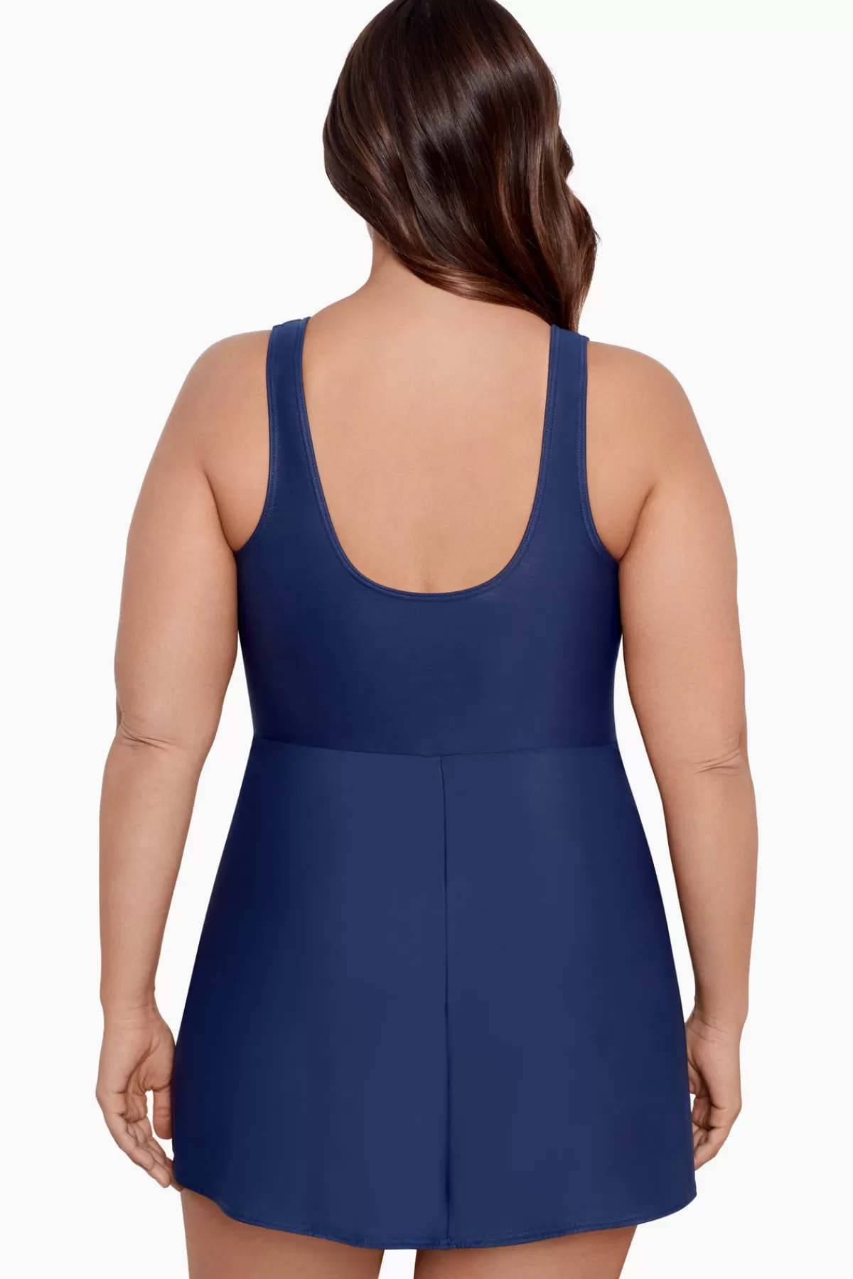 Miraclesuit Plus Size Must Haves Marais One Piece Swim Dress | Women Swim Dress