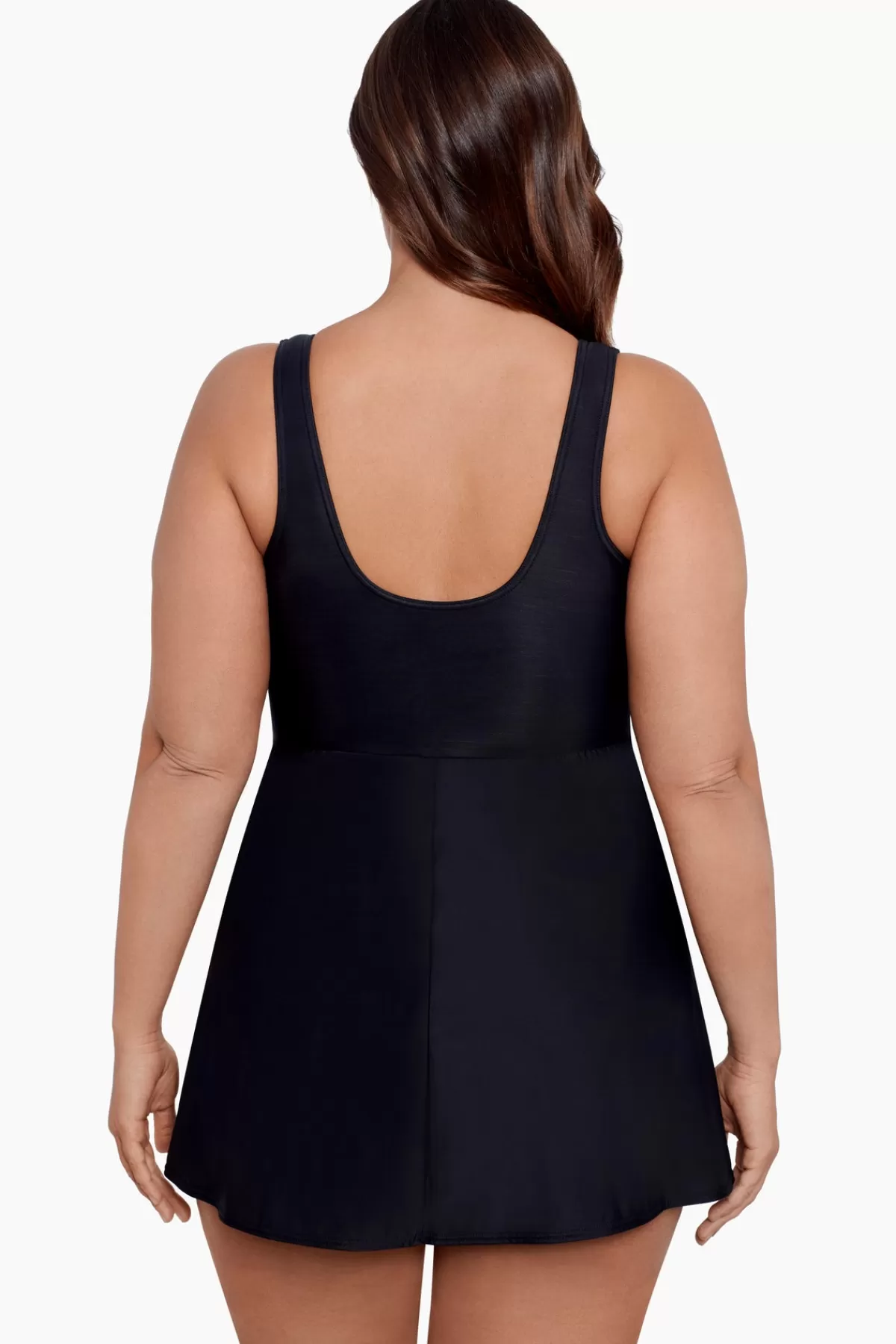 Miraclesuit Plus Size Must Haves Marais One Piece Swim Dress | Women Swim Dress